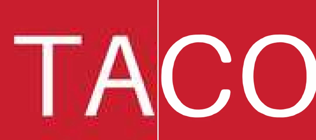 Close-up of a low-resolution logo: the left half is blocky and smudged as uploaded, the right half is clean after the artwork check
